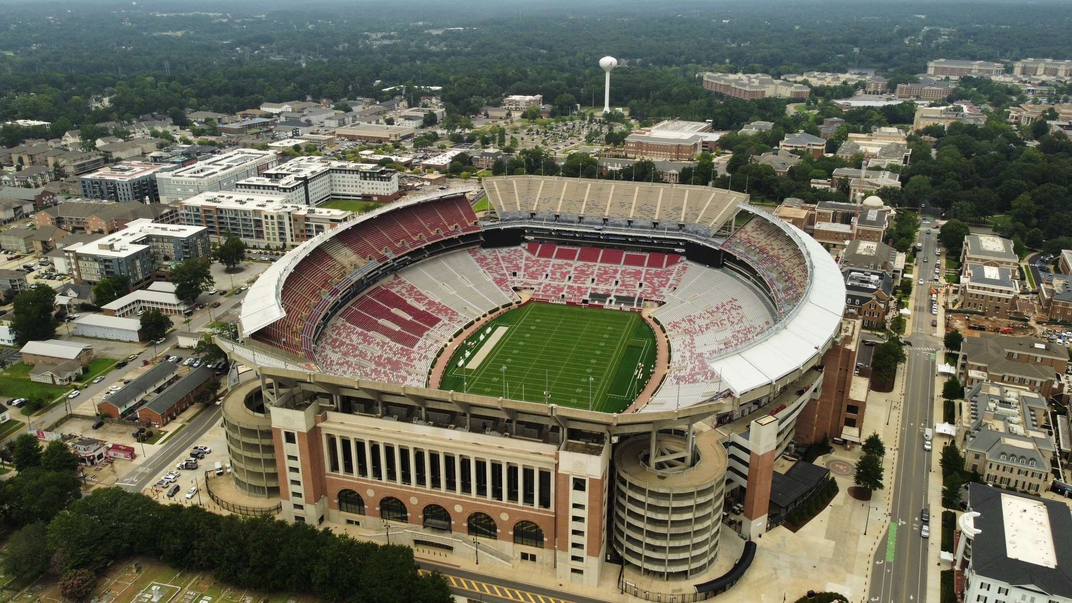 Bryant-Denny Stadium during an Alabama home football game